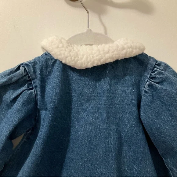 Girls Swing Denim Jacket Toddler Size 24 Months - Picture 6 of 7